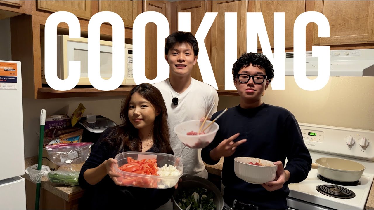MY FIRST TIME COOKING