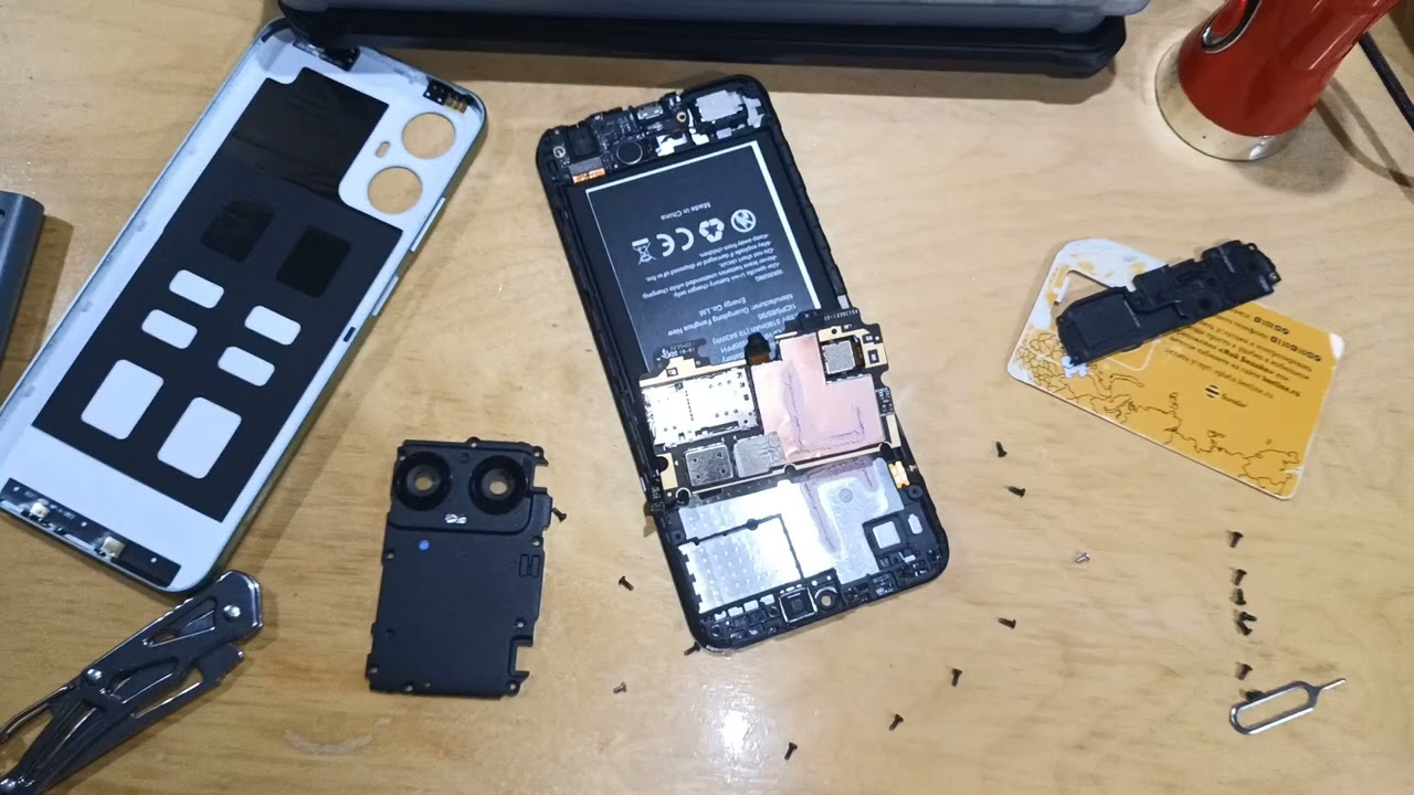 Полная разборка Blackview A52
