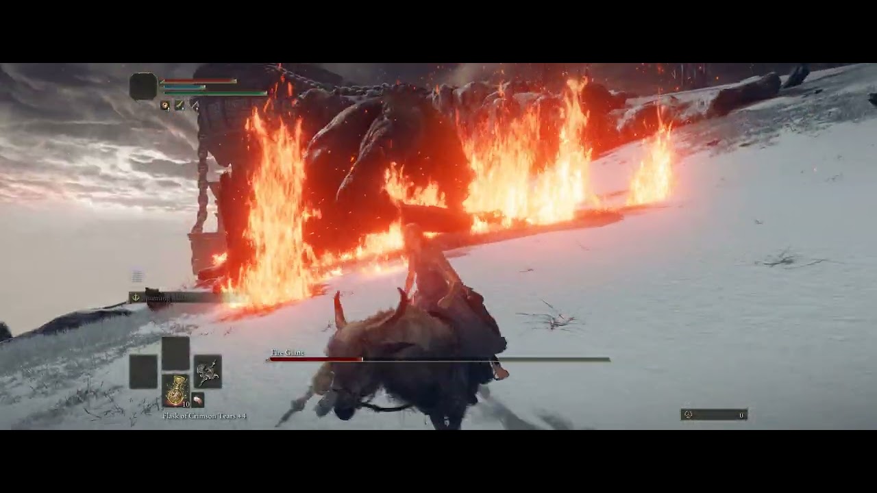 [Elden Ring] RL1 Fire Giant (No Hit)