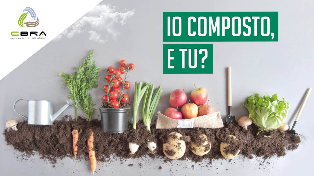 Raccolta differenziata nei Comuni della Provincia di Asti consorziati Cbra - Io composto, e tu?