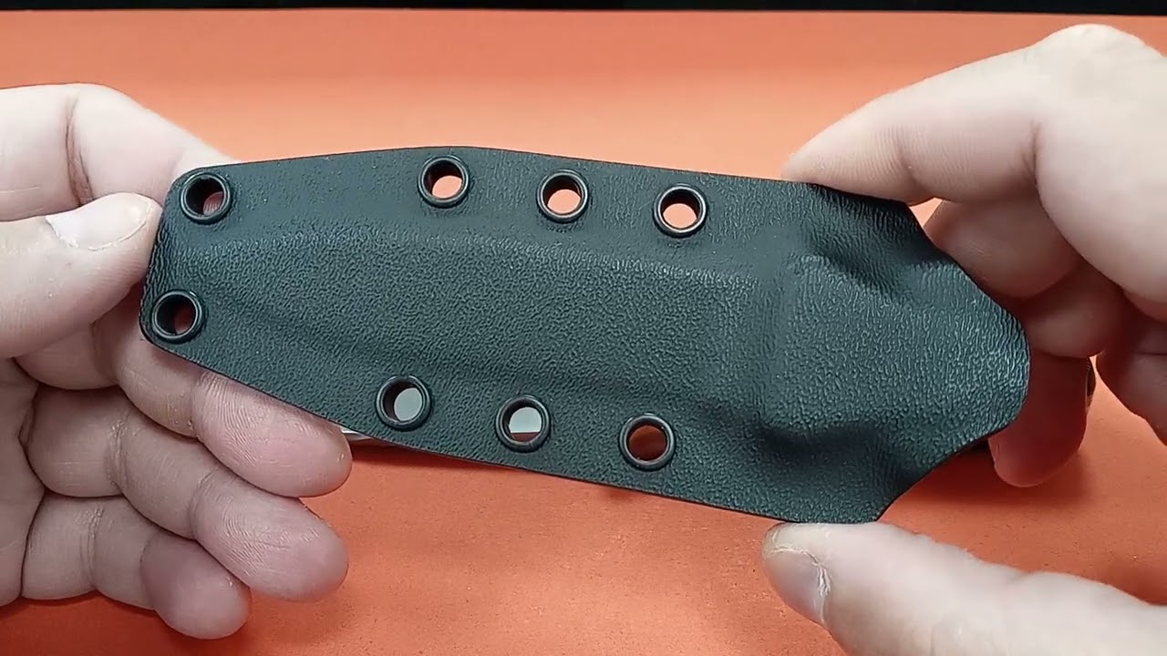 How to break in a tight kydex sheath.