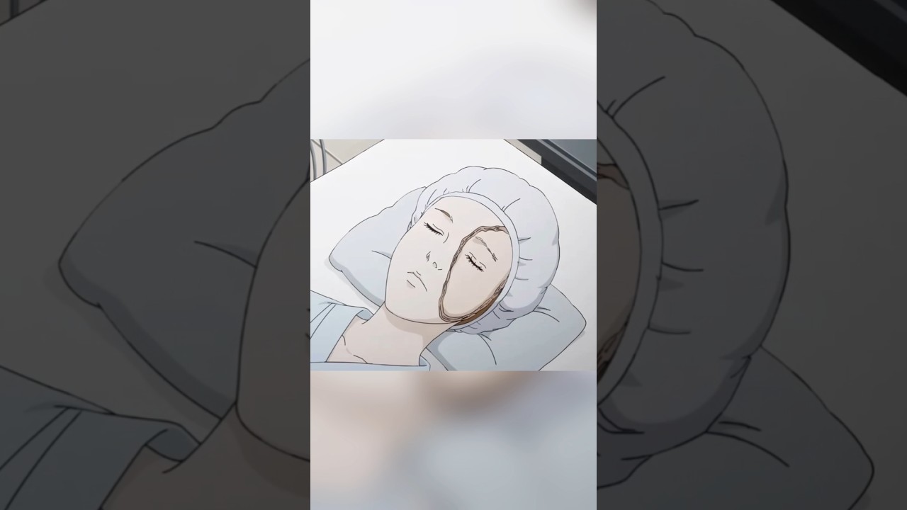 The girl has multiple layers of skin #anime #explained