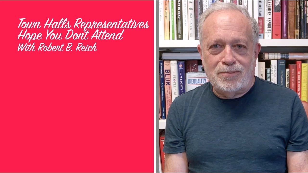 Indivisible Town Hall's Tip #2: How to beat evasive members of Congress | Robert Reich