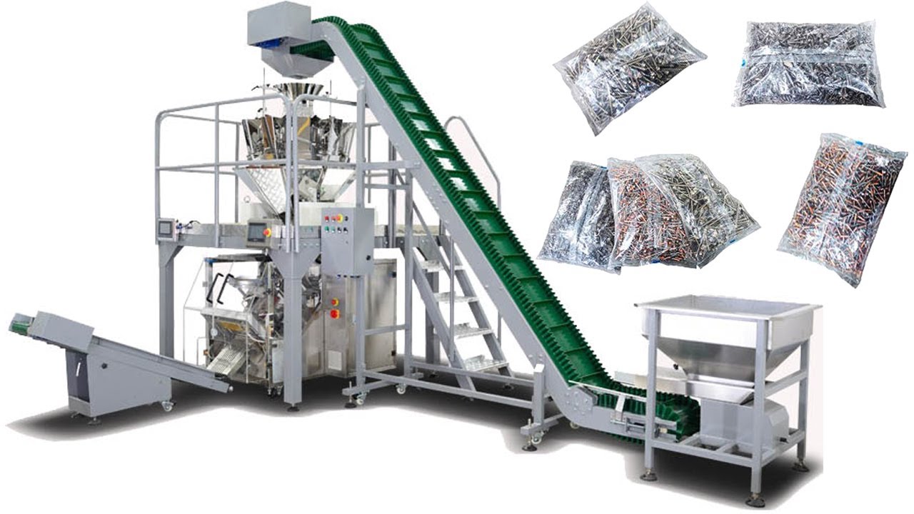 Automatic Fastener Weighing And Pouch Packaging Machine.