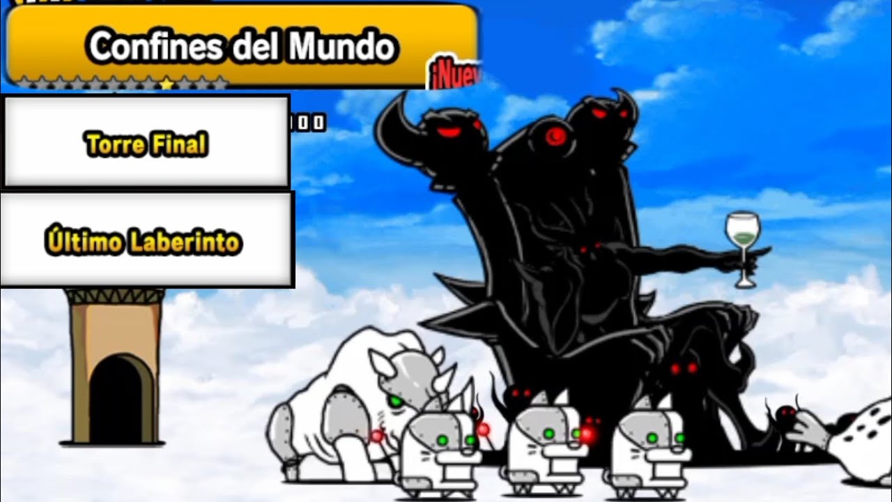 Confines del Mundo| Torre Final| Último Laberinto| Etapa de Leyenda| THE BATTLE CATS