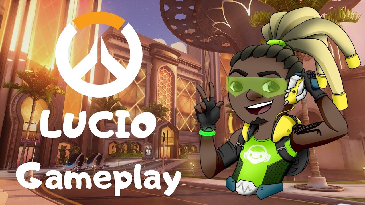 Overwatch | LUCIO Gameplay! | 1080p60 | No Commentary