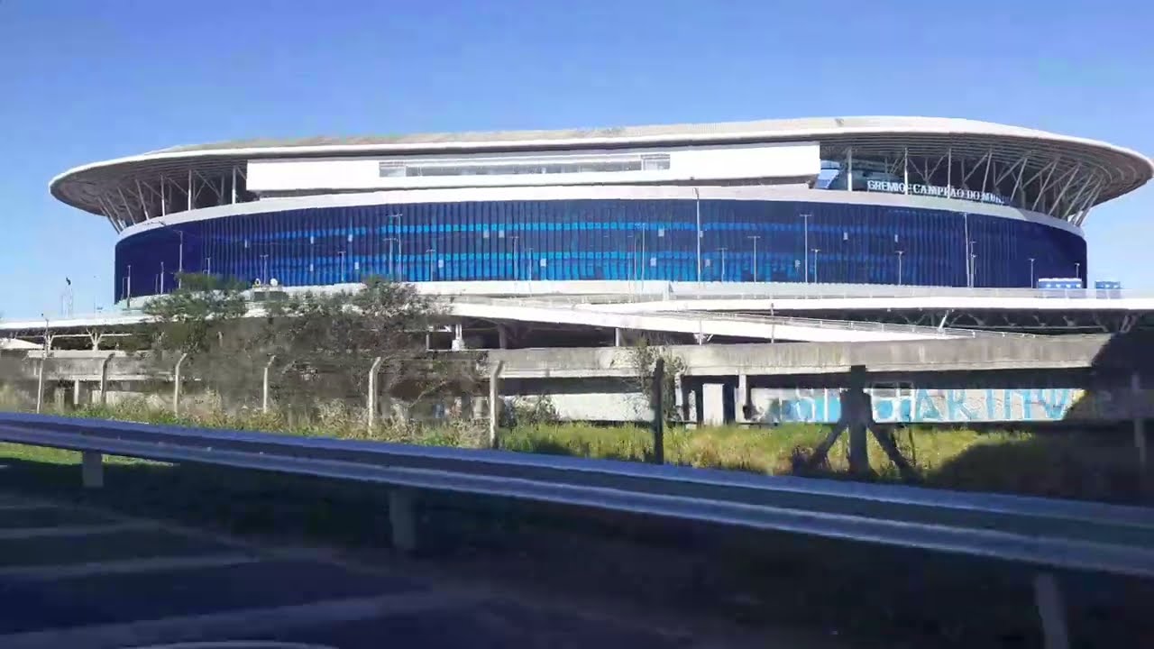 Arena Grêmio - Saída de Porto Alegre-RS.