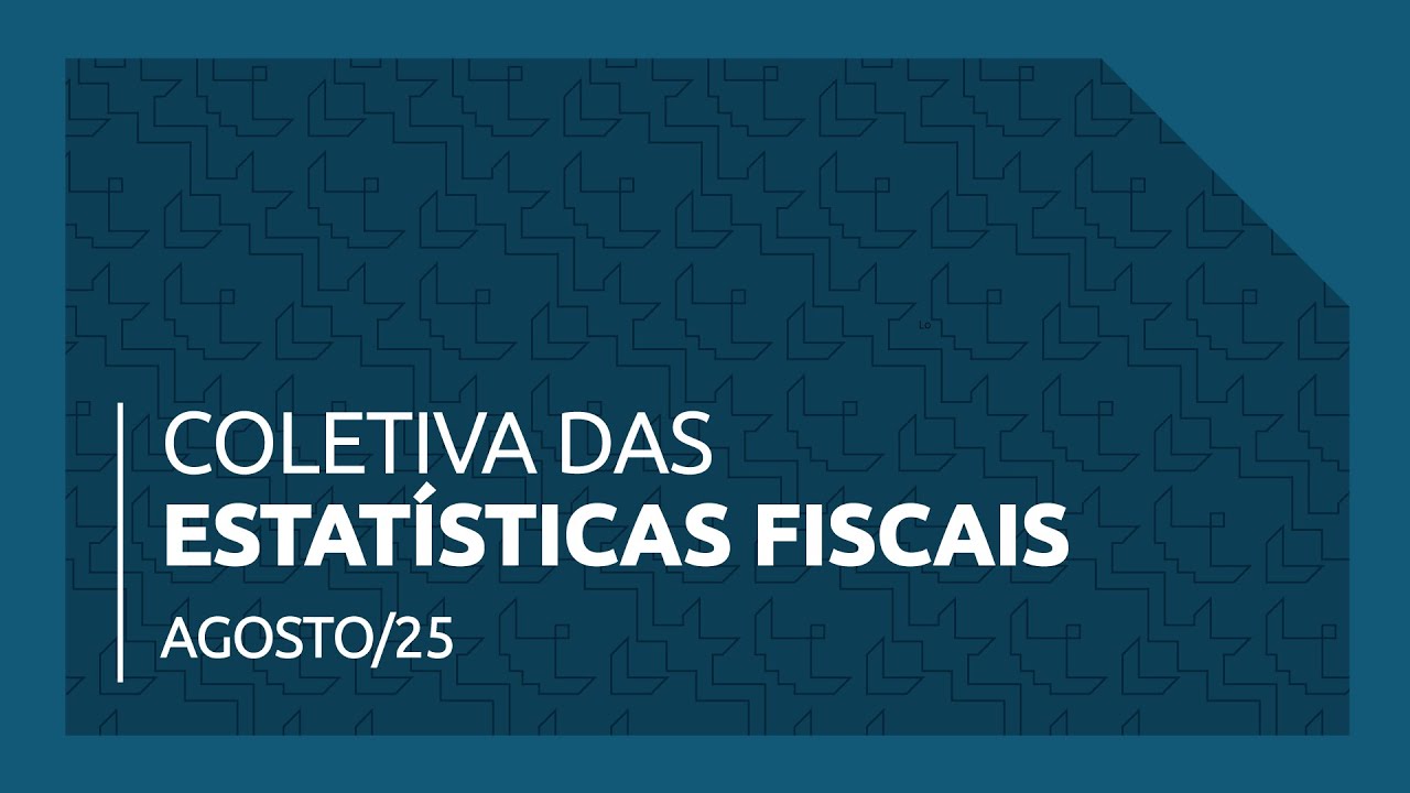 Coletiva das Estatísticas Fiscais - Agosto/2025