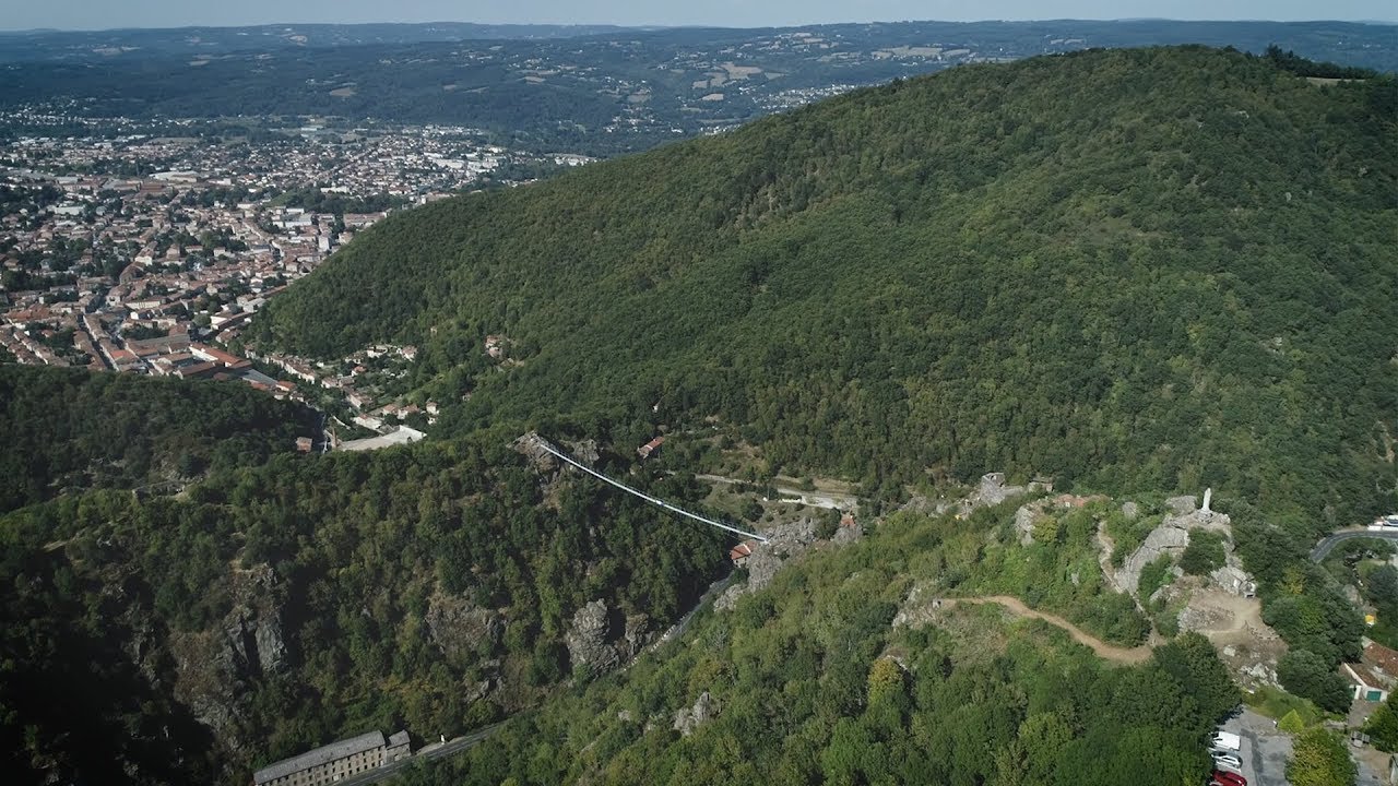 Reportage vidéo sur la Passerelle de Mazamet-Hautpoul