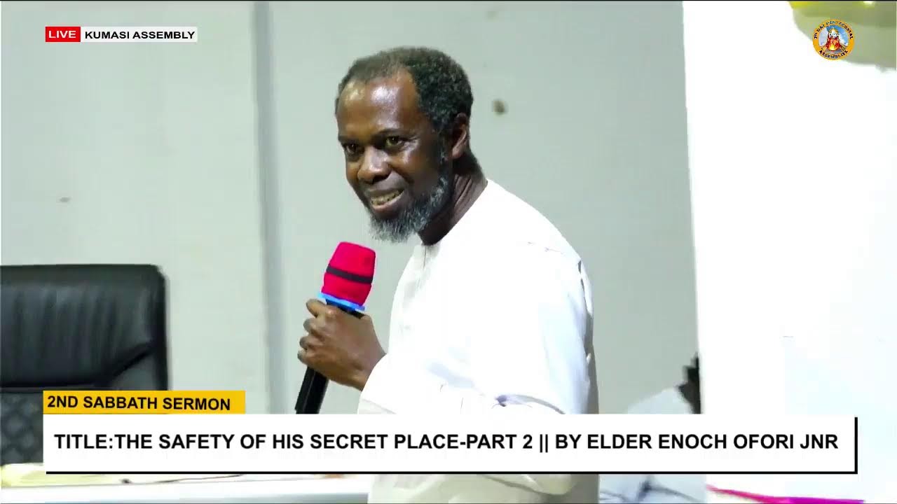 SABBATH SERMON || TITLE: THE SAFETY OF HIS SECRET PLACE-PART 2 || 07-02-2026