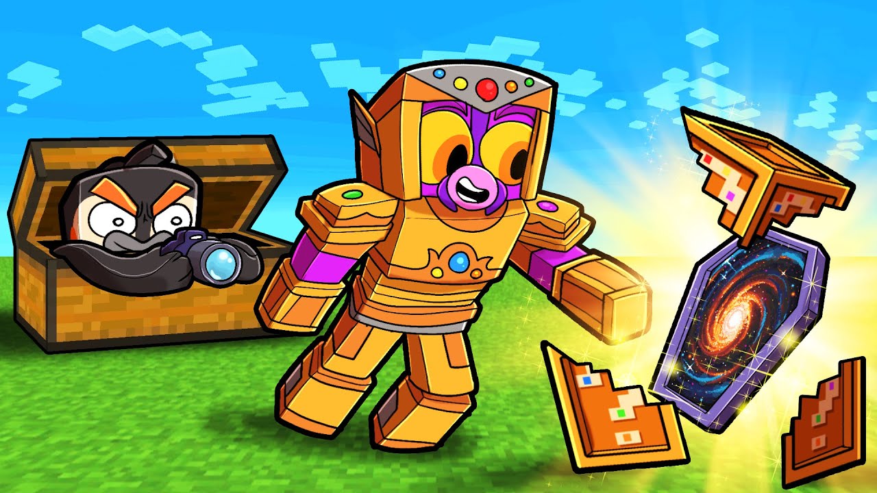 Secretly Cheating INFINITY ARMOR in Scramble HARDCORE!