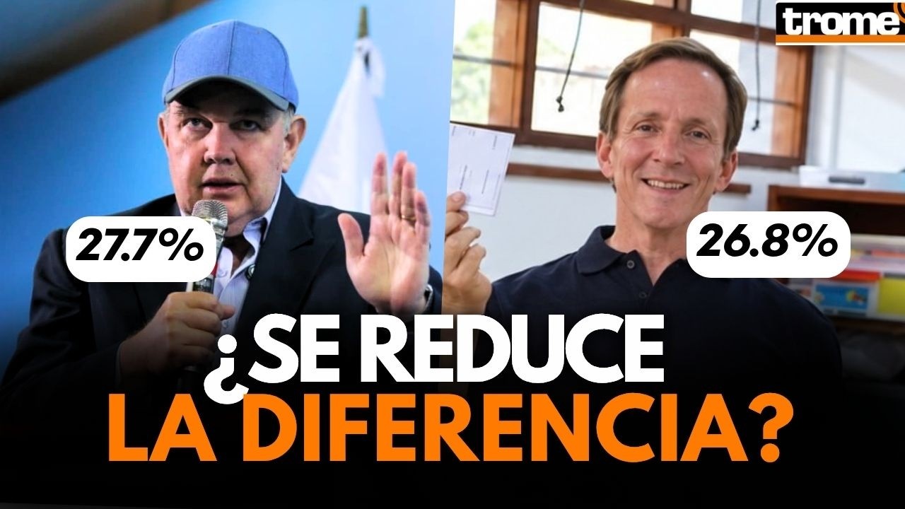 🔴&Uacute;LTIMOS RESULTADOS ONPE al 92,72% &iquest;Cu&aacute;ntos votos separan a L&oacute;pez Aliaga de Allison? | Trome