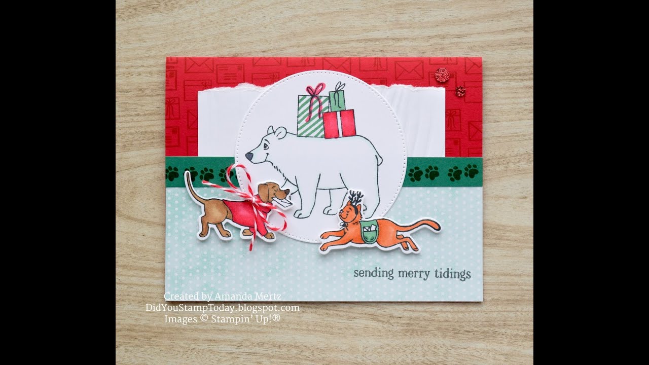 Let's Stamp Today! Ep. 6 - Jolly Christmas
