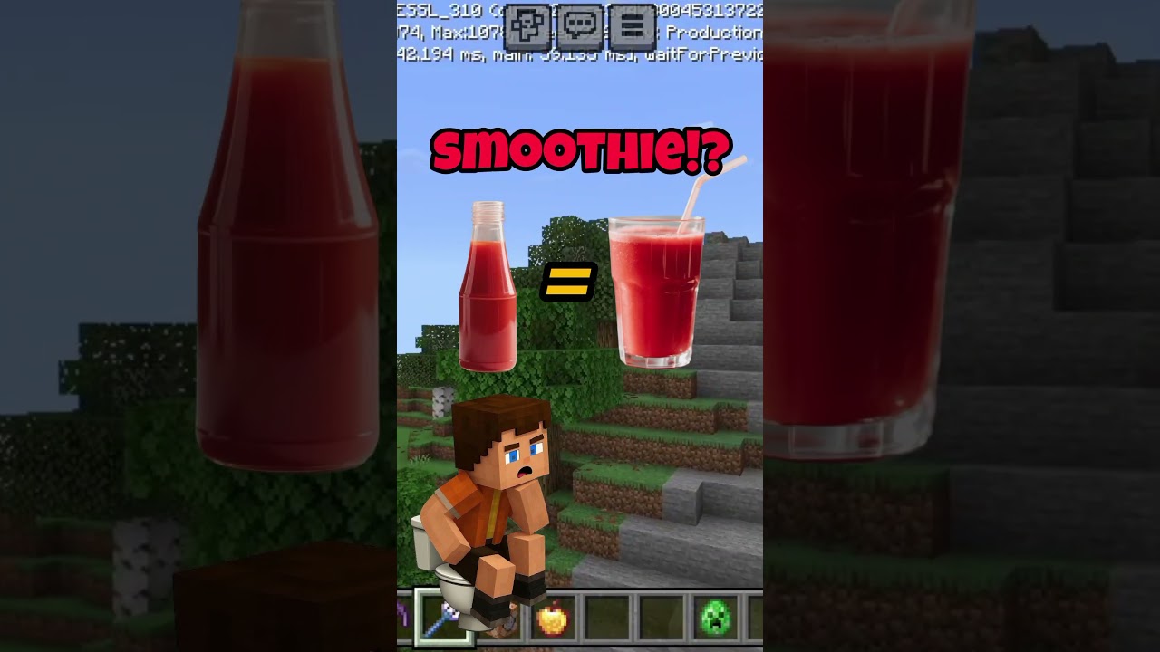 If Tomatoes Are Fruit&hellip; 🍅🥤#FunnyShorts #RandomThoughts #FoodLogic