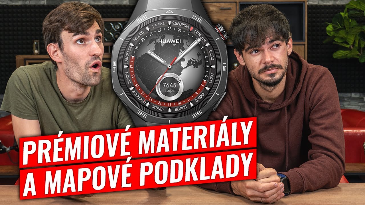 Huawei Watch GT 5 (PRO) recenze – Tohle jste opravdu nečekali