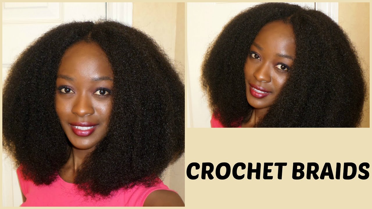 Natural Looking Crochet Braids With Cuban Twist Hair