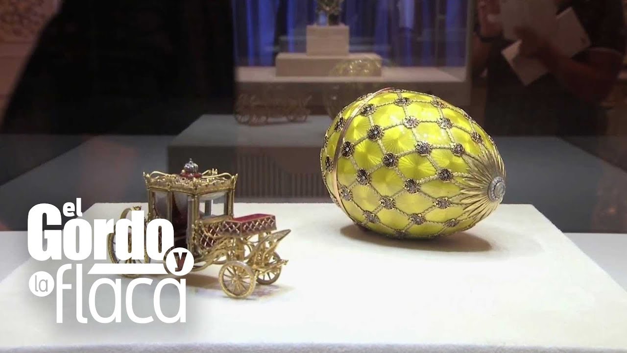 Carlos Calderón visitó la colección de huevos Fabergé (incrustados con piedras preciosas) | GYF