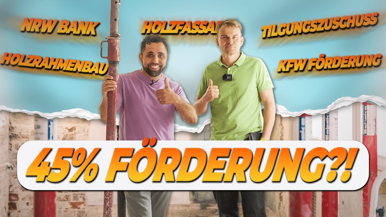 Projekt Altbausanierung Effizienzhaus 40 🚧 145.000€ KfW-Zuschuss 💰 Serielle Sanierung mit Manuel 💡🔧