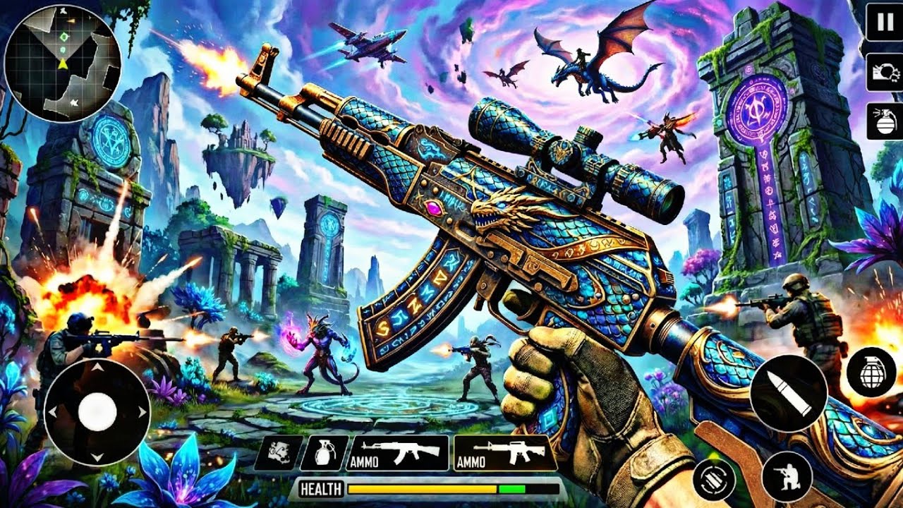 Terrerist Encounter FPS Critical gun strike – Bandook wala game – Android gameplay 