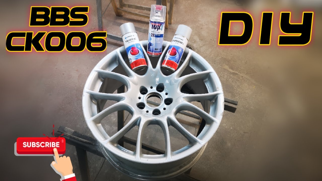 How To Spray Paint BBS Wheels At Home