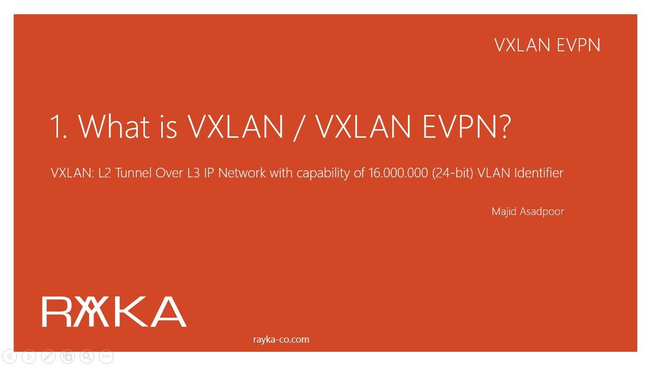 1. What is VXLAN? What is VXLAN EVPN?