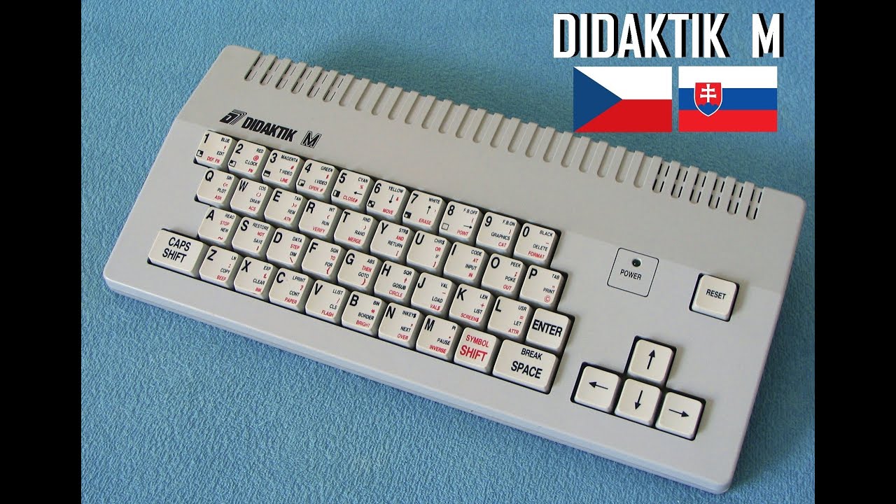 DIDAKTIK &Mu; - 1990 - &Alpha; ZX Spectrum Clone from Slovakia (Model 91).