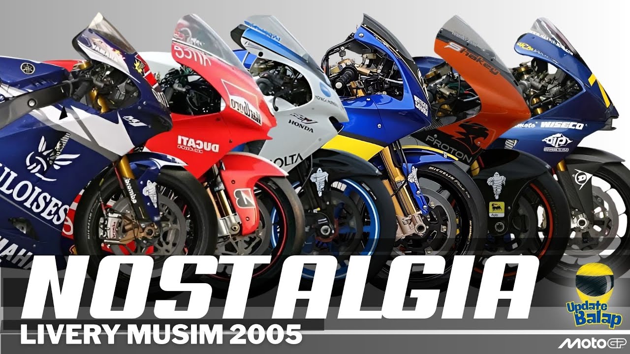 NOSTALGIA Livery MotoGP Musim 2005. The King! @UpdateBalap