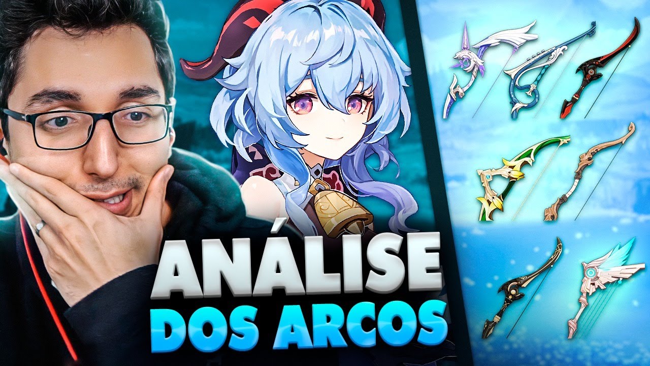 GUIA DA GANYU: OS MELHORES ARCOS PARA ELA! | GENSHIN IMPACT