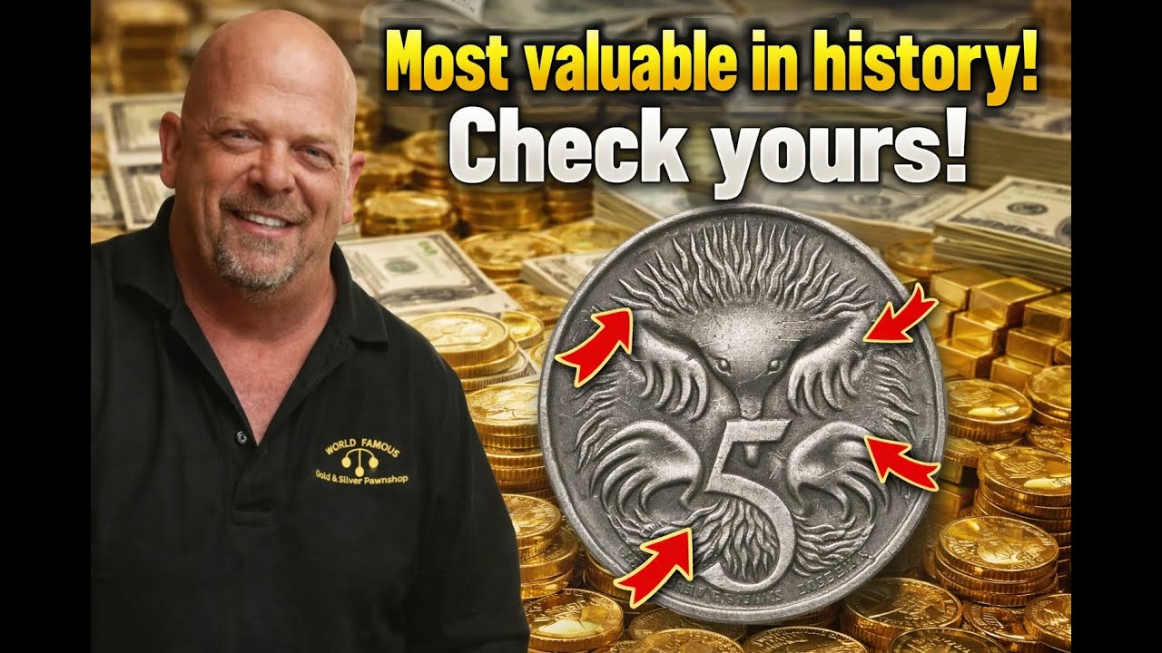 Australian 5 Cent Coins That Are Rare Valuable and Worth Millions!