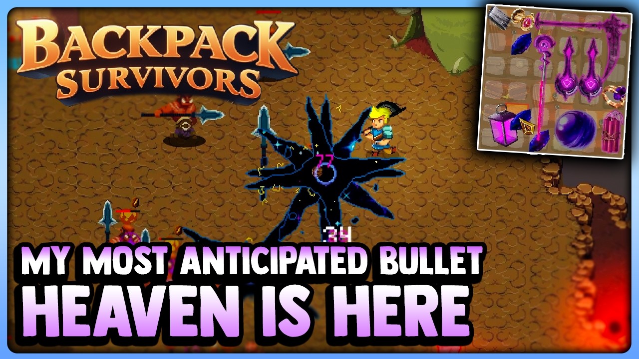 New Bullet Heaven with Backpacks AND Talent Trees! | Backpack Survivors