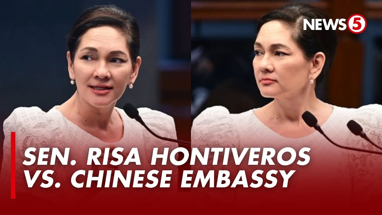 Sen. Risa Hontiveros sa Chinese Embassy: ‘Wag n’yo niloloko ang mga sarili ninyo
