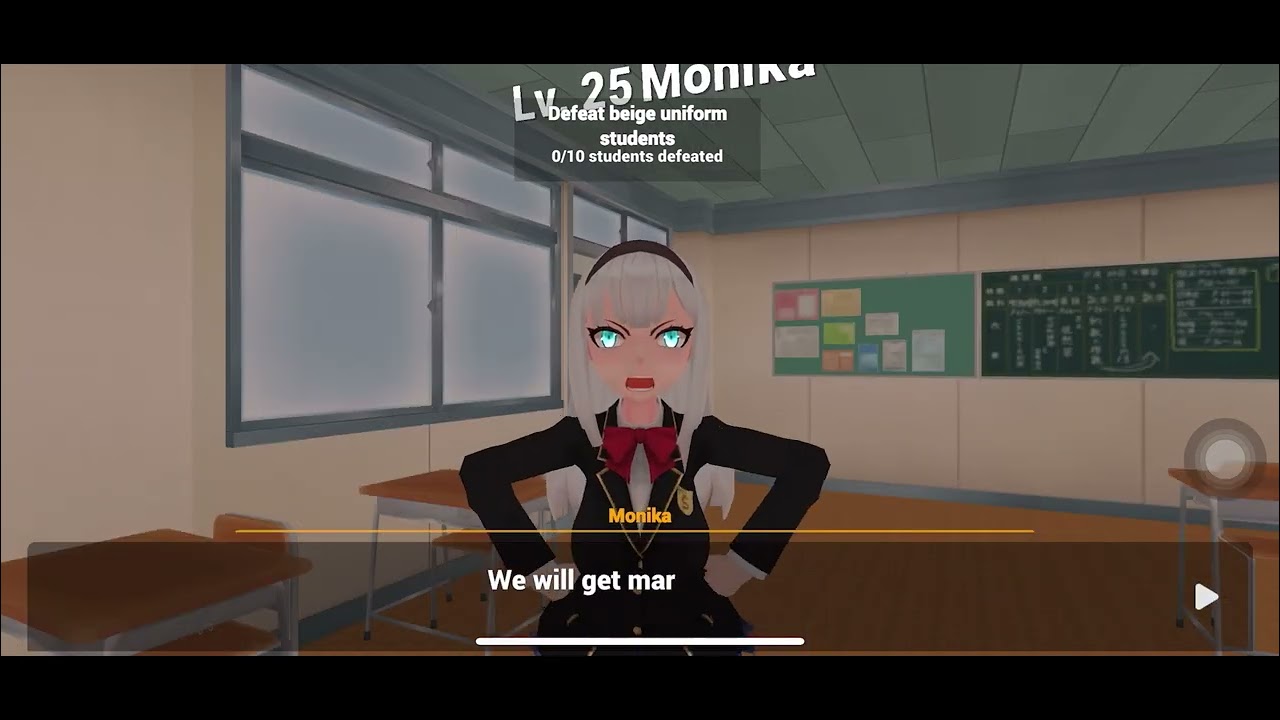 Anime high school simulator saori sato gameplay #animehighschoolsimulator