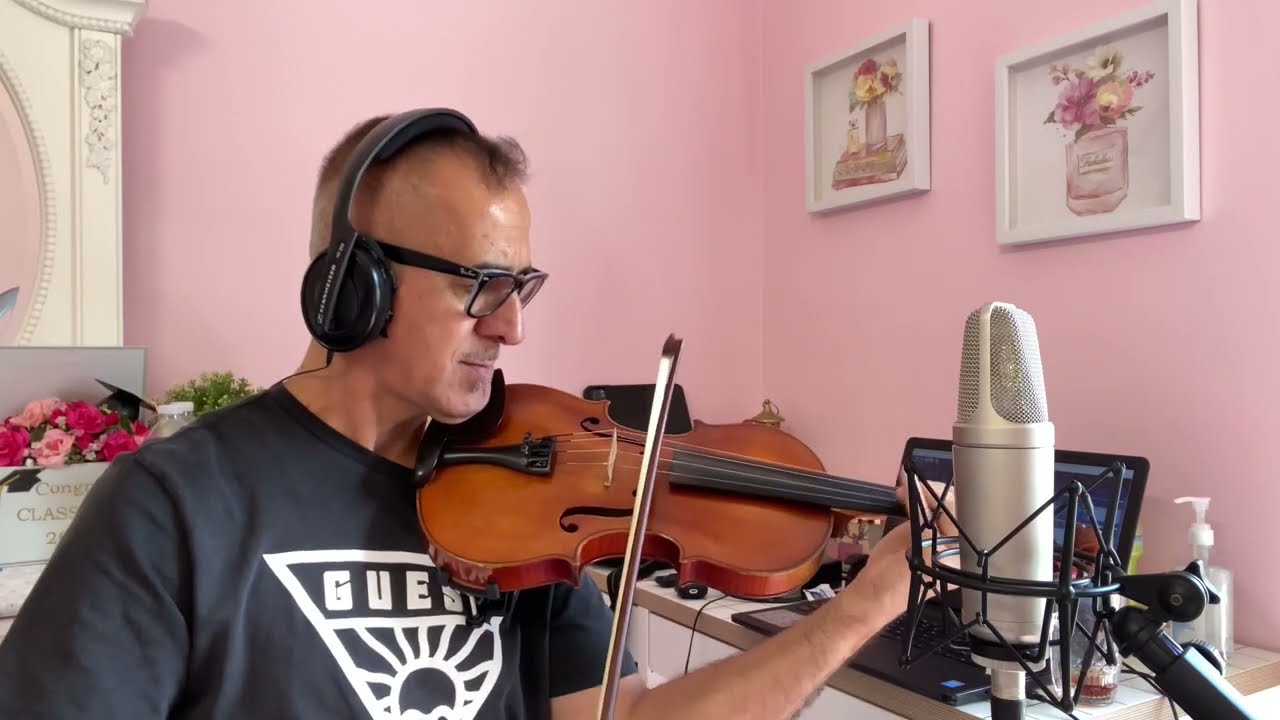 كيلوباترا صولو الكمان عماد رجب للعبقري محمود الجرشةcover by IMAD ALTAHA