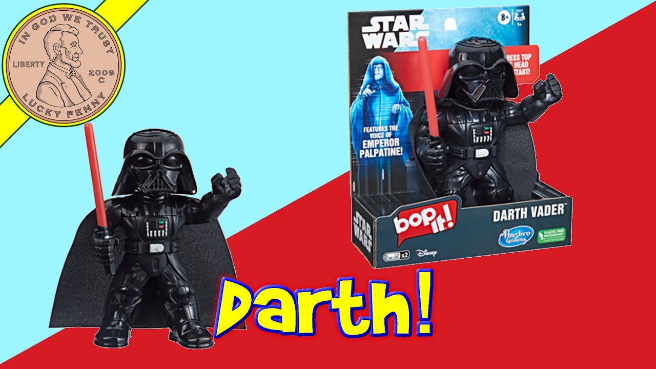 Эксклюзивный первый взгляд! Star Wars Hasbro Bop It! Дарт Вейдер — Используй Силу