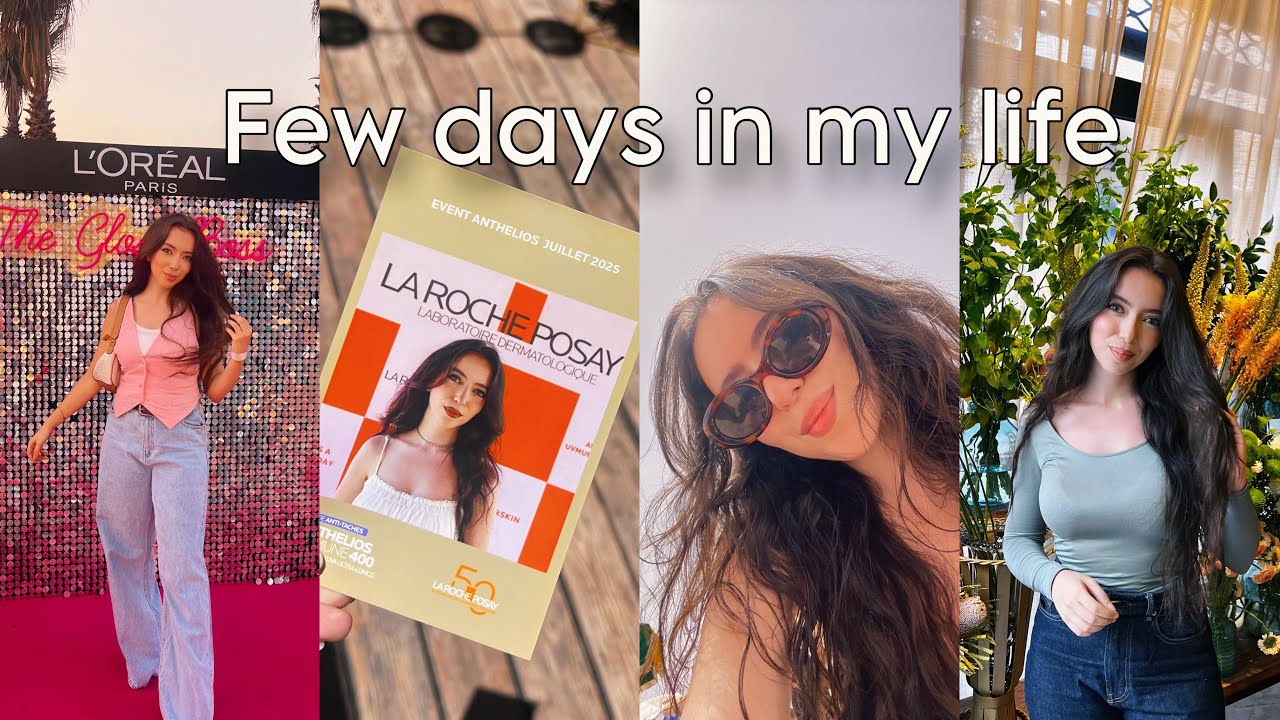 VLOG Few days in my life : beach day, events .. 