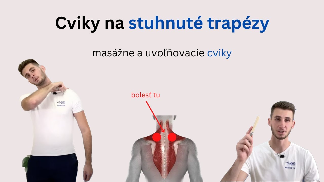 Ako si uvoľniť stuhnuté trapézy ?