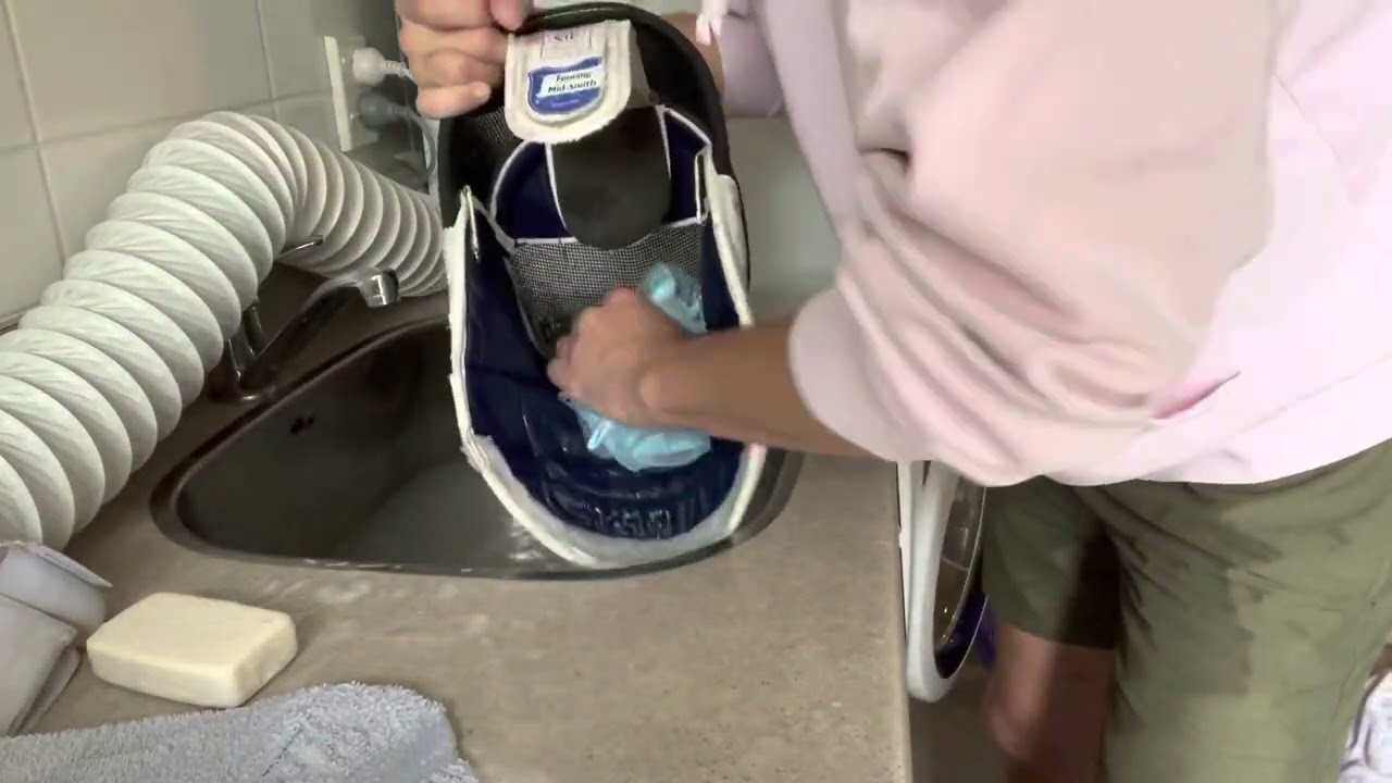 How to wash your fencing mask