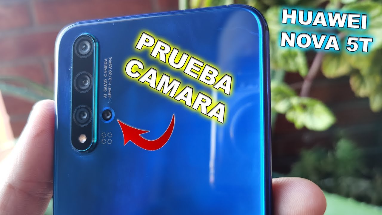PRUEBA de cámara HUAWEI NOVA 5T