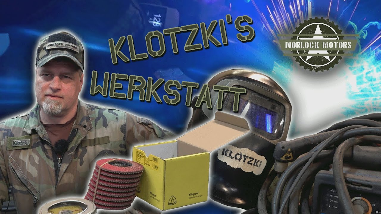 Morlock Motors - Klotzkis Werkstatt - Trennen, Schleifen, Schweißen