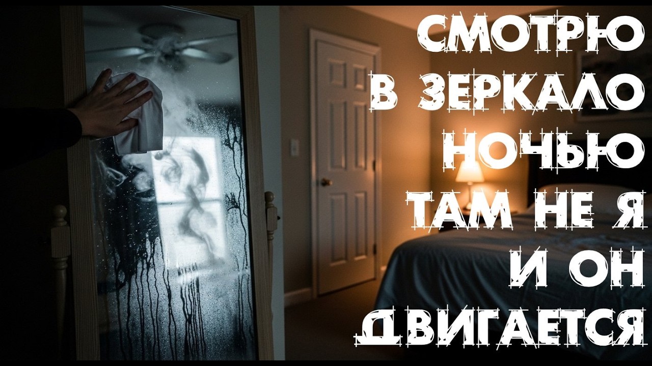 ЗЕРКАЛЬНЫЙ ЧАС: ОН ЖИВЁТ МОЮ ЖИЗНЬ | СТРАШНАЯ ИСТОРИЯ