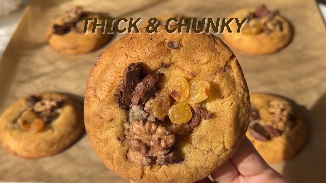 The BEST Chunky Chocolate Chip Cookies (No Mixer, No Waiting!)  ♡ Bake With Me
