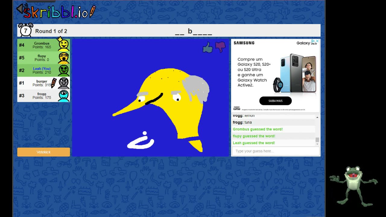 Leahbee Streams Skribbl.io  ·  August 2, 2020  ·  lil skribblio