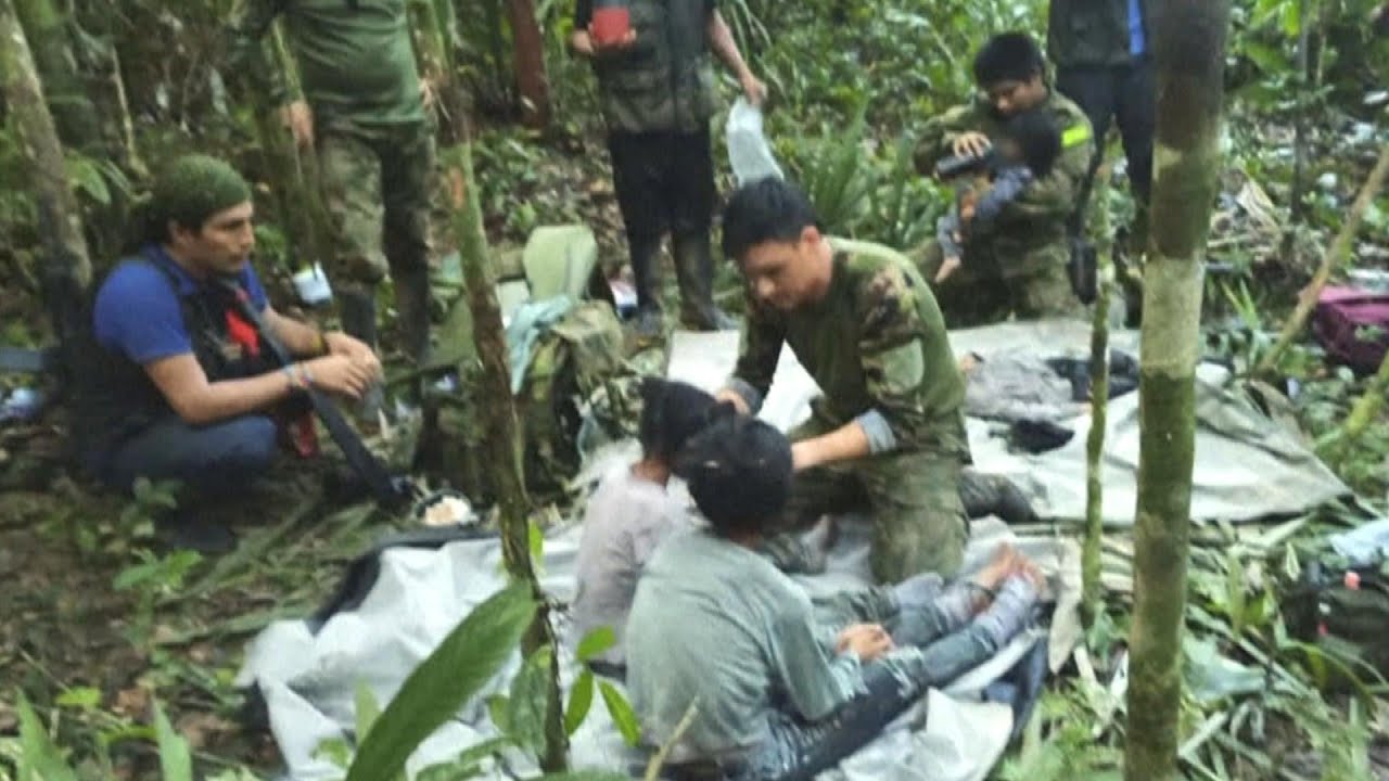Colombian Children Found After Going Missing in Amazon