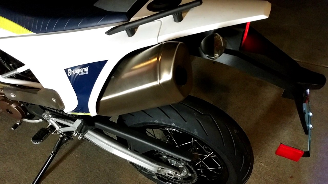 701 Supermoto Stock Exhaust