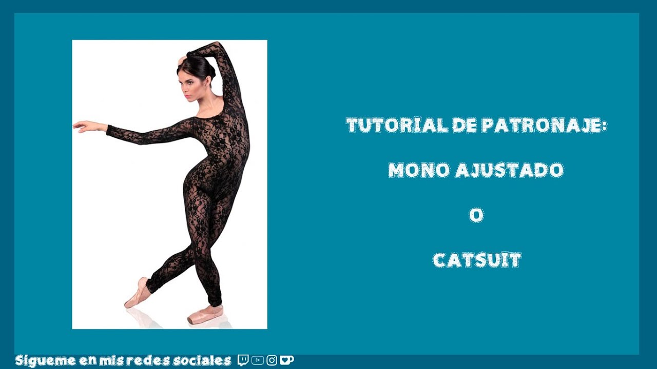 Tutorial de patronaje: Mono Ajustado