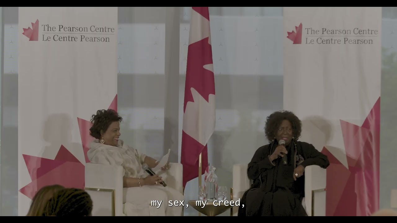 The Pearson Centre - Jean Augustine & Marjorie Michel Fireside Chat