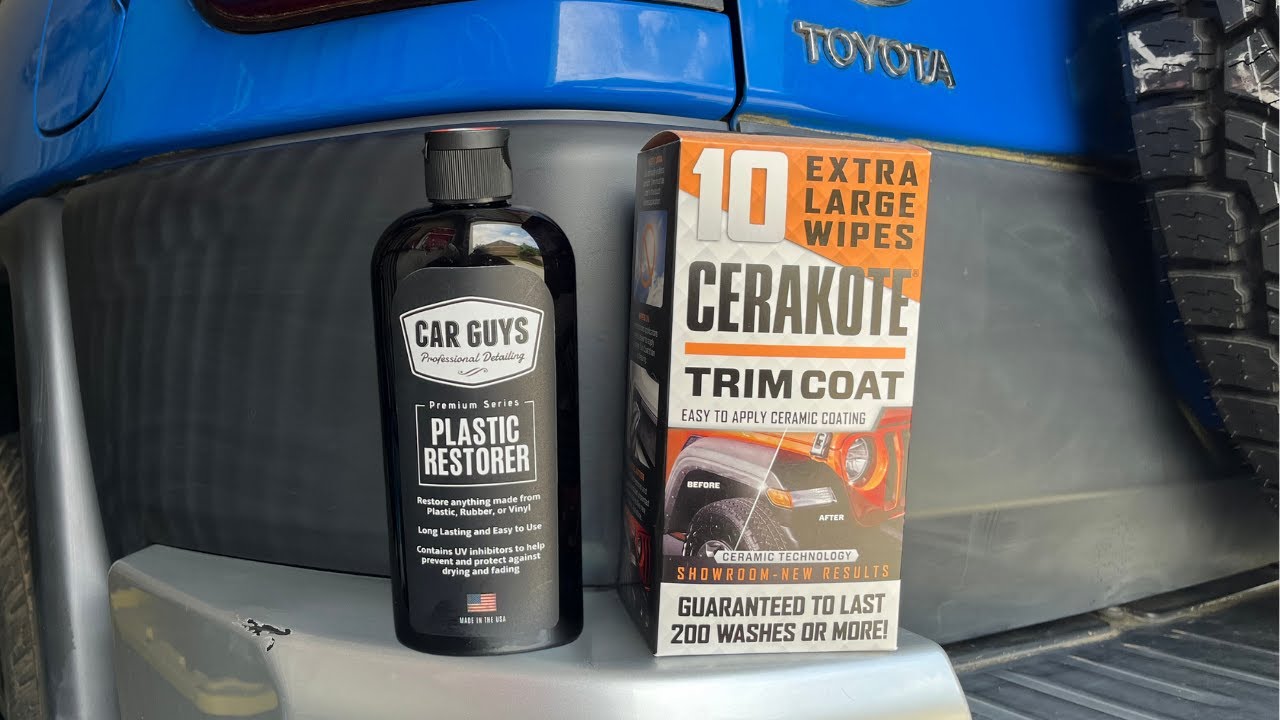 Car Guys vs Cerakote Trim Restoration on FJ Cruiser