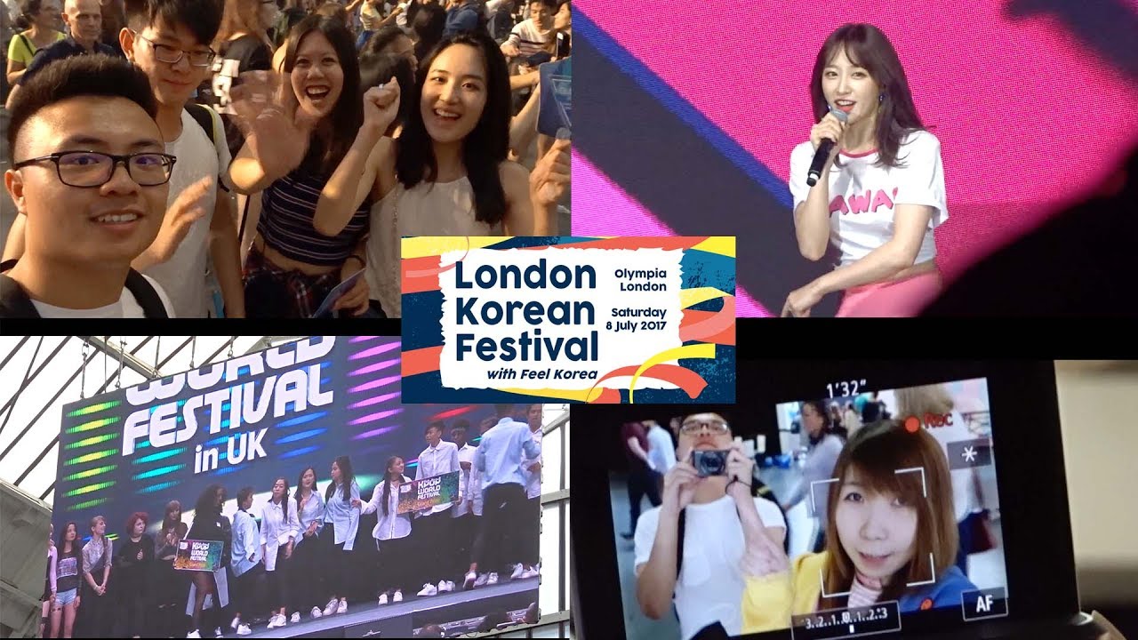 VLOG: LONDON KOREAN FESTIVAL 2017 (60FPS) KPOP!