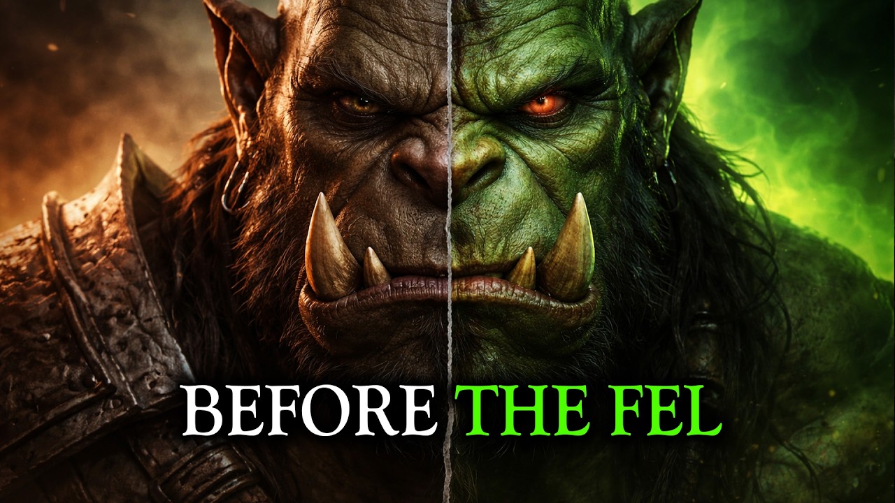 The TRUE Origin of The Orcs | Warcraft Lore to Fall Asleep to
