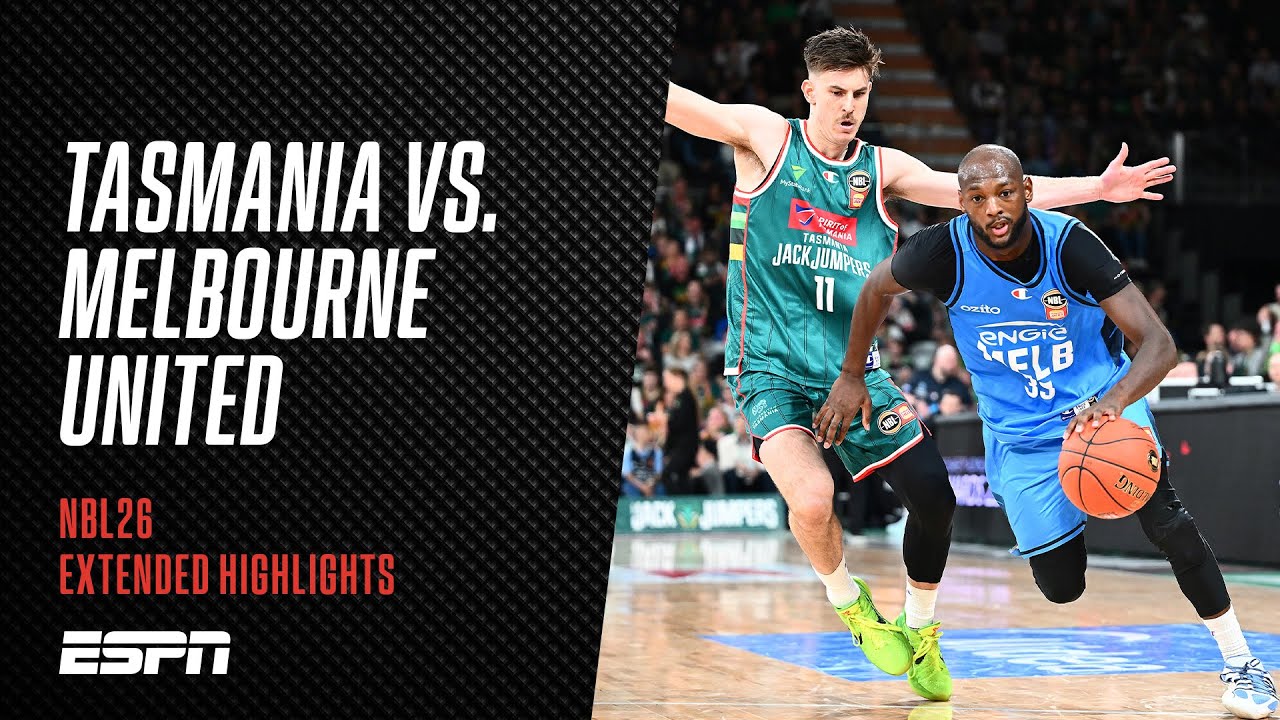 NBL Mini: Tasmania JackJumpers vs. Melbourne United | Extended Highlights